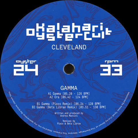 Cleveland (4) : Gamma (12") - Vinyl Record