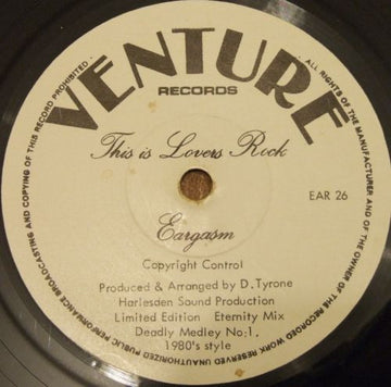 Eargasm : This Is Lovers Rock (12