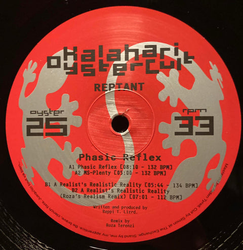 Reptant : Phasic Reflex (12", 180) - Vinyl Record