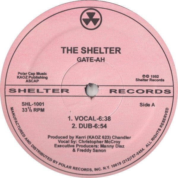 Gate-Ah : The Shelter (12", RE)