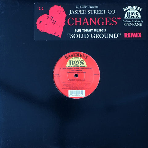 DJ Spen Presents Jasper Street Co. : Love Changes (12") - Vinyl Record