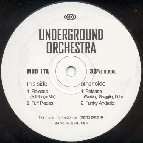 Underground Orchestra : Release (12") - Vinyl Record