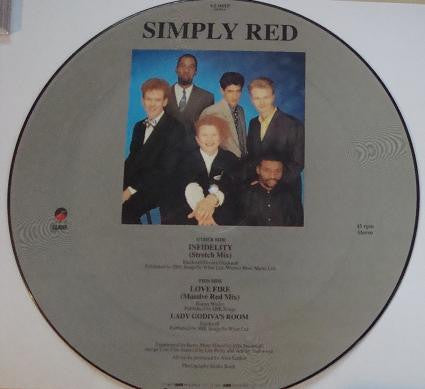 Simply Red : Infidelity (12", Ltd, Pic) is available for sale at our shop at a great price. We have a huge collection of Vinyl's, CD's, Cassettes & other formats available for sale for music lovers - Vinyl Record