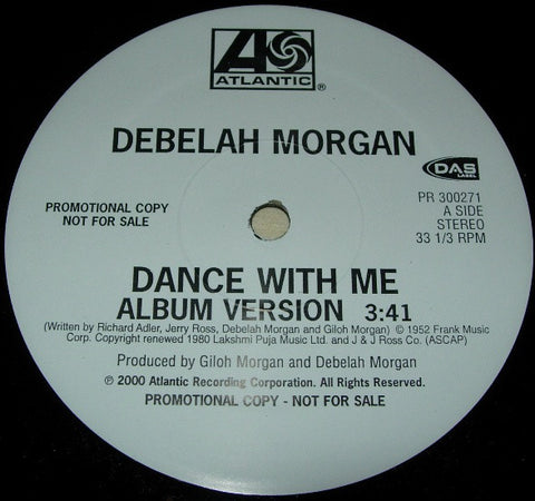 Debelah Morgan : Dance With Me (12", Promo) - Vinyl Record