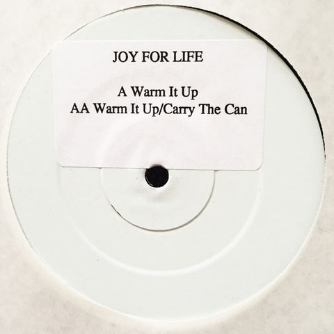 Joy For Life : Warm It Up (12", W/Lbl) - Vinyl Record