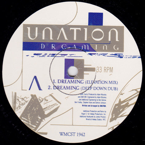 Unation : Dreaming (12") - Vinyl Record