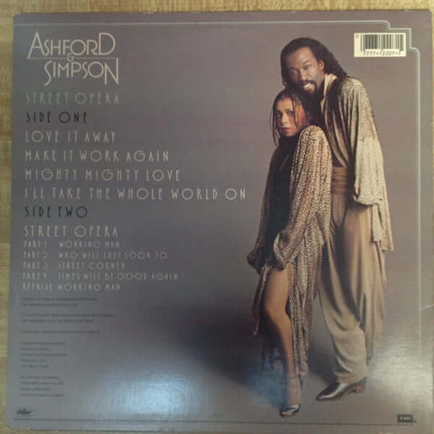 Ashford & Simpson : Street Opera (LP, Album, Jac) is available for sale at our shop at a great price. We have a huge collection of Vinyl's, CD's, Cassettes & other formats available for sale for music lovers - Vinyl Record