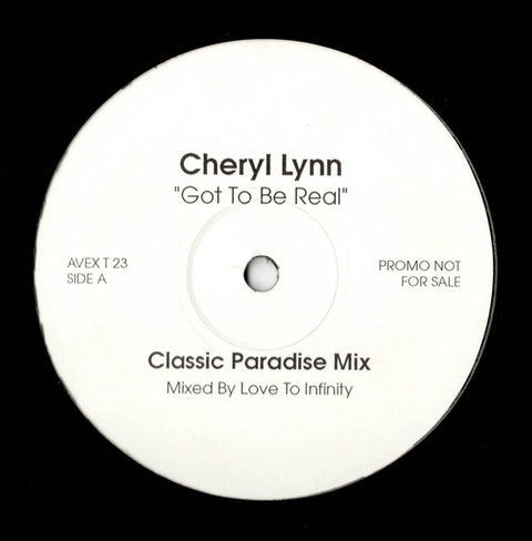 Cheryl Lynn : Got To Be Real / Guarantee For My Heart (12", Promo) - Vinyl Record