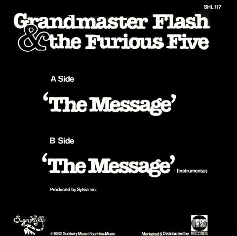 Grandmaster Flash & The Furious Five : The Message (12") - Vinyl Record