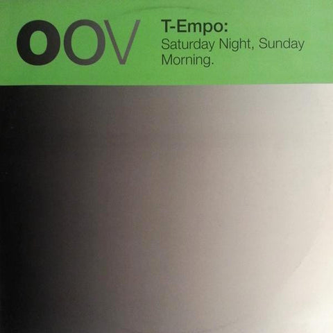 T-Empo : Saturday Night, Sunday Morning (12") - Vinyl Record