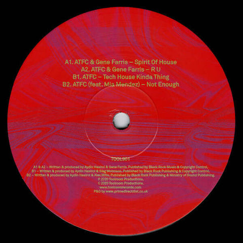 ATFC & Gene Farris : Spirit Of House (12") - Vinyl Record