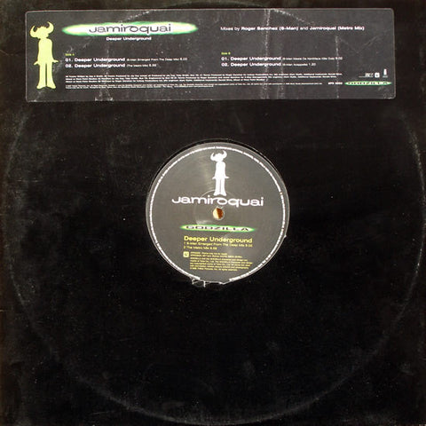 Jamiroquai : Deeper Underground (12", Promo) - Vinyl Record