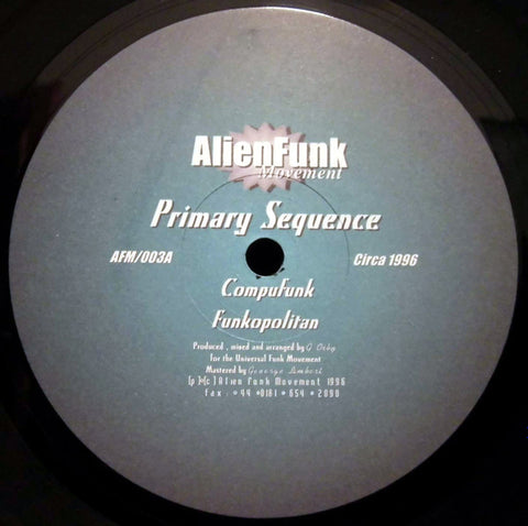 Primary Sequence : Compufunk (12") - Vinyl Record