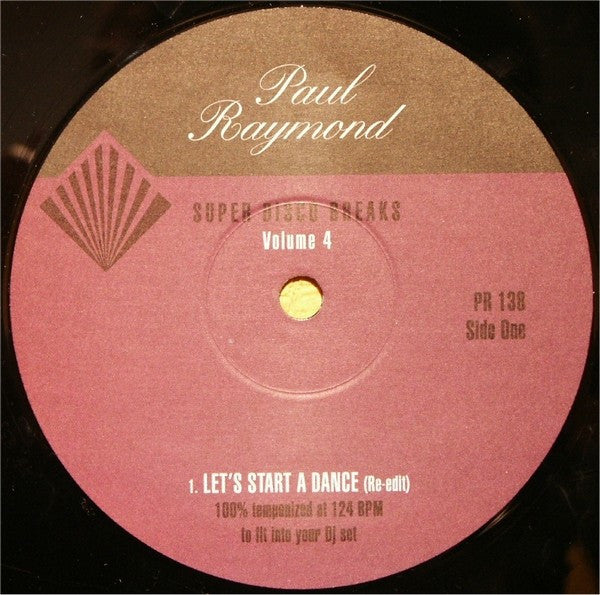 Bohannon* / Patrick Cowley : Super Disco Breaks Volume 4 (12")