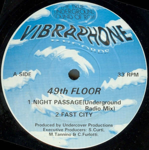 49th Floor : Night Passage (12") is available for sale at our shop at a great price. We have a huge collection of Vinyl's, CD's, Cassettes & other formats available for sale for music lovers - Vinyl Record