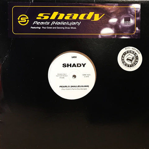 Shady (6) : Pearls (Hallelujah) (2x12", Promo) - Vinyl Record