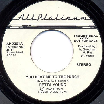 Retta Young* : You Beat Me To The Punch (7