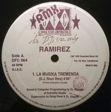 Ramirez : La Musika Tremenda (Remixes) (12