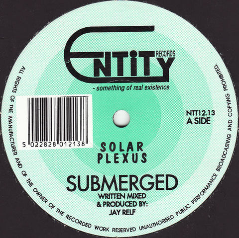 Solar Plexus (4) : Submerged / Solar Plexus (12") - Vinyl Record