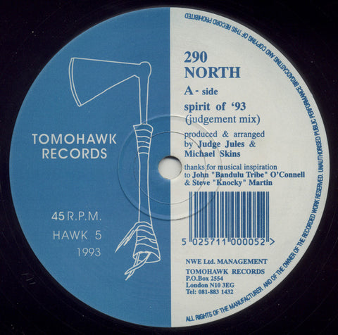 290 North : Spirit Of '93 (12") - Vinyl Record