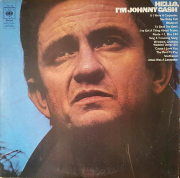 Johnny Cash : Hello, I'm Johnny Cash (LP, Album) is available for sale at our shop at a great price. We have a huge collection of Vinyl's, CD's, Cassettes & other formats available for sale for music lovers Vinly Record