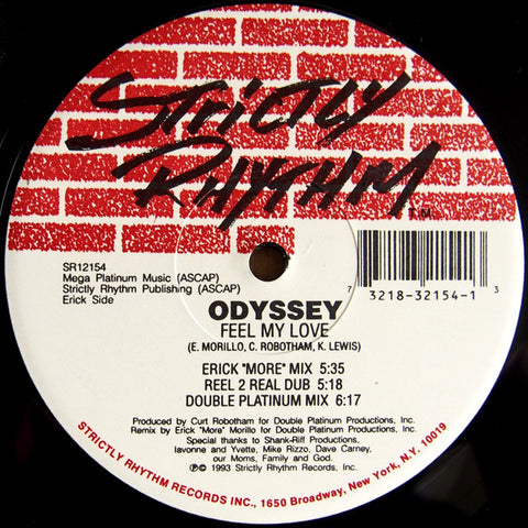 Odyssey (6) : Feel My Love (12") - Vinyl Record