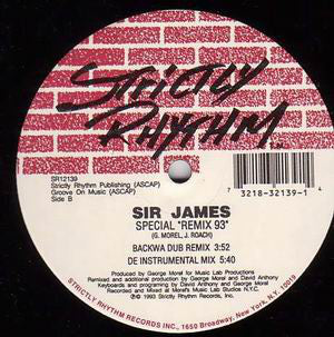 Sir James : Special "Remix 93" (12") - Vinyl Record