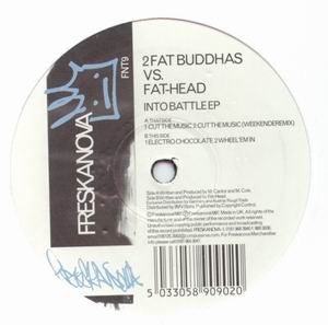 2 Fat Buddhas vs. Fat - Head - Into Battle EP Vinyl Vinly Record
