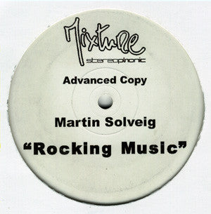 Martin Solveig : Rocking Music (12", S/Sided, Advance) - Vinyl Record