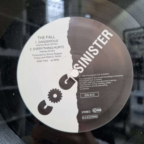 The Fall - Free Range - Artists The Fall Genre Alternative Rock Release Date 1 Jan 1992 Cat No. SIN DJ 812 Format 12" Vinyl - Cog Sinister - Cog Sinister - Cog Sinister - Cog Sinister - Vinyl Record