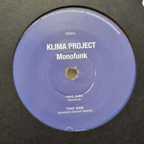 Klima Project - Monofunk - Vinyl Record