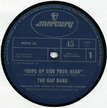 The Gap Band : Oops Up Side Your Head  (12