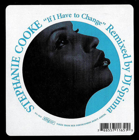 Stephanie Cooke : If I Have To Change (12") - Vinyl Record