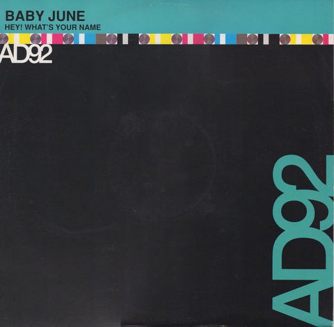 Baby June : Hey! What's Your Name (12", Promo) - Vinyl Record