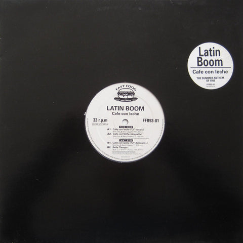 Latin Boom : Cafe Con Leche (12") - Vinyl Record