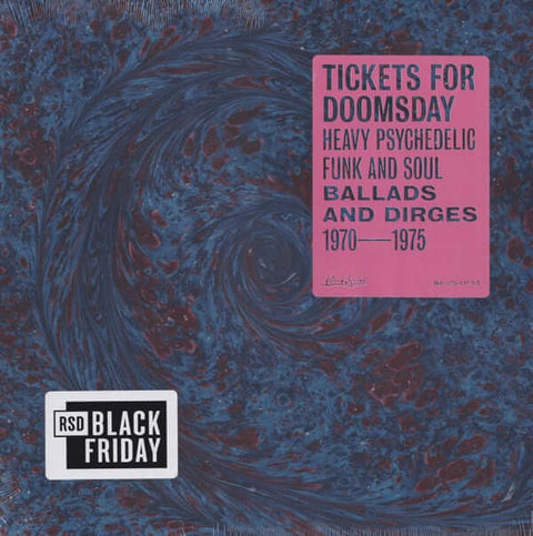 Various : Tickets For Doomsday: Heavy Psychedelic Funk And Soul (Ballads And Dirges 1970-1975) (LP, RSD, Comp) is available for sale at our shop at a great price. We have a huge collection of Vinyl's, CD's, Cassettes & other formats available for sale for - Vinyl Record