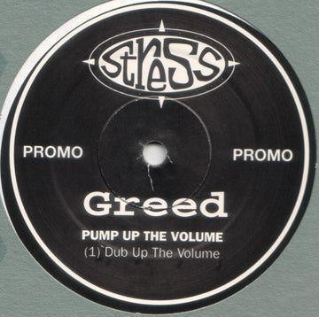 Greed Featuring Ricardo Da Force : Pump Up The Volume (12