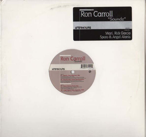 Ron Carroll : Soundz (12") is available for sale at our shop at a great price. We have a huge collection of Vinyl's, CD's, Cassettes & other formats available for sale for music lovers - Vinyl Record