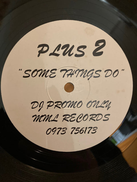 Plus 2 : Somethings Do (12") - Vinyl Record