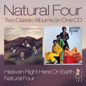 The Natural Four : Heaven Right Here On Earth / Natural Four (CD, Comp, RE) Vinly Record