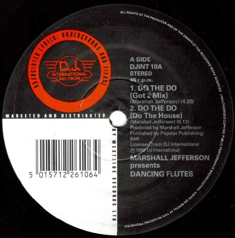 Marshall Jefferson Presents Dancing Flutes : Do The Do (12", Single) - Vinyl Record