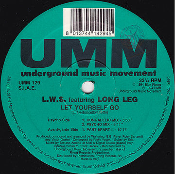 L.W.S. Featuring Long Leg : Let Yourself Go (12