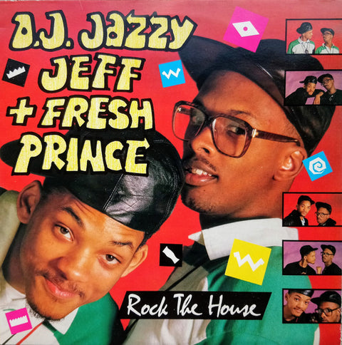 DJ Jazzy Jeff & The Fresh Prince : Rock The House (LP, Album) - Vinyl Record