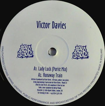 Victor Davies : Lady Luck / Runaway Train (12