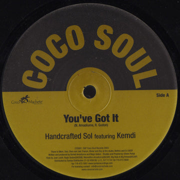 Handcrafted Sol Featuring Kemdi* : You've Got It (12