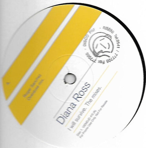 Diana* : I Will Survive (The Club Mixes) (12", Promo) - Vinyl Record