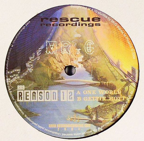 Mr. G : Reason 12 (12") - Vinyl Record