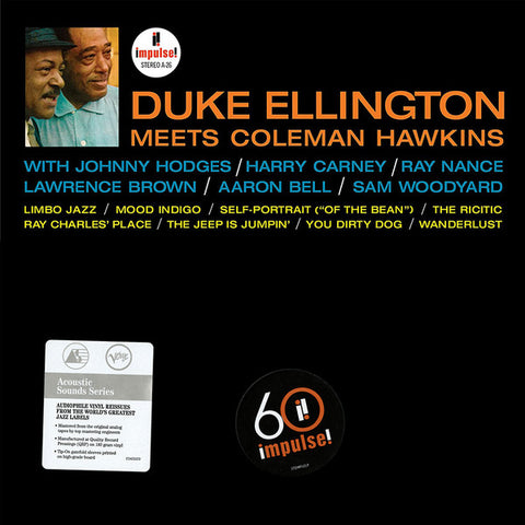 Duke Ellington Meets Coleman Hawkins : Duke Ellington Meets Coleman Hawkins (LP, Album, RE, Gat) - Vinyl Record