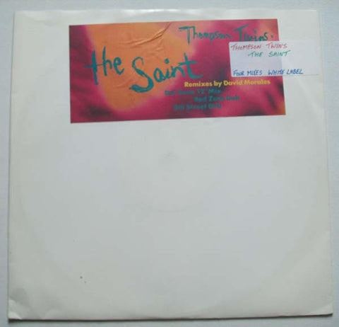 Thompson Twins : The Saint (12", Promo, W/Lbl) - Vinyl Record