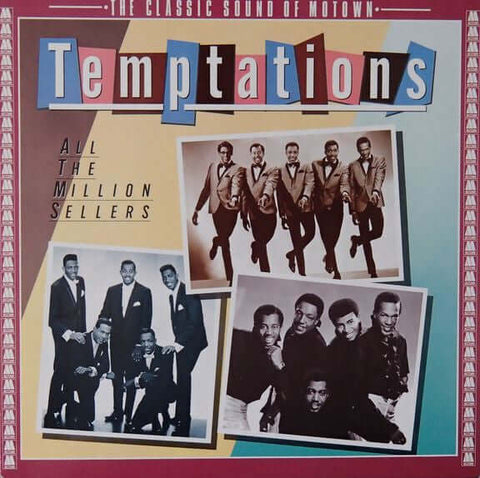 The Temptations : All The Million Sellers (LP, Comp, RE) is available for sale at our shop at a great price. We have a huge collection of Vinyl's, CD's, Cassettes & other formats available for sale for music lovers - Vinyl Record